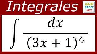 INTEGRACIÓN POR SUSTITUCIÓN  Ejercicio 5 [upl. by Giamo]