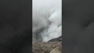 Mount Bromo Emitting Steam and Gas [upl. by Eitsirc655]