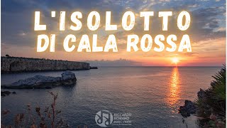 Isolotto di Cala Rossa a Terrasini Palermo 4K [upl. by Ssitnerp668]