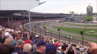 2013 Indy 500  View from turn 1  Compilation  Watch in HD [upl. by Galanti]