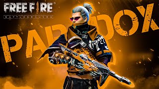 CSRanked Garena Free Fire Gameplay  Free Fire Paradox [upl. by Suivatnod]