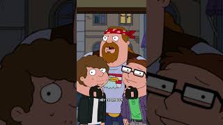 Steve and Snot get into a bar using Rogers personas AmericanDad  TBS [upl. by Moreen109]