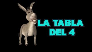 LA TABLA DEL 4 👋 [upl. by Dacia776]