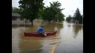 Reedsburg Wisconsin 100 Year Flood [upl. by Leelahk781]