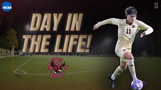 A Day In The Life Of A Division 1 Soccer Player  Boston College [upl. by Scutt508]