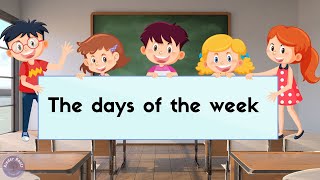 Days Of The Week  Week Days Names  Nursery Song amp Rhymes For Kids  Kinder Roots [upl. by Akinek823]