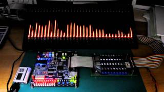 Nixietube IN13 Music Visualizer 試作機 [upl. by Tahp]