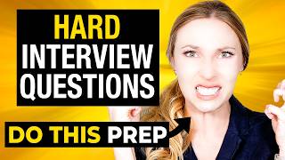 9 Tough Interview Questions and the BEST Answers [upl. by Butta655]