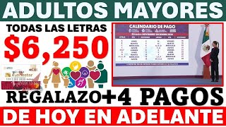 💥💣AVISO IMPORTANTE📆💥4 PAGOS Adultos Mayores nuncio de la Presidenta a PARTIR DE HOY 11 DE NOVIEMBRE [upl. by Dlanor]