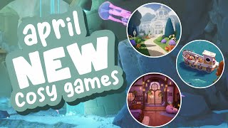 The Best New Cozy Game Picks For April Nintendo Switch PC  Console [upl. by Luhar615]