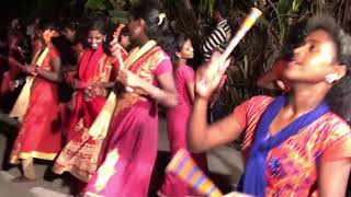 16 కోలాటం 2018 kolatam dance masthu masthu sangathundhi nilo pori song Maha Lakshmi Tirunallu Pa [upl. by Berrie]