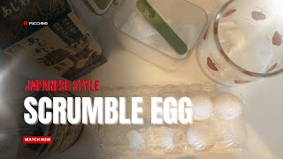 WHY JAPANESE SCRAMBLED EGG IS SWEET watch and learn [upl. by Ardolino]