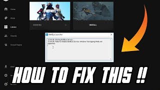 How to Fix quotFailed to Initialize BattlEye Service Windows TestSigning Mode Not Supportedquot [upl. by Yejus330]