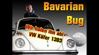 VLOG1 Wir holen ihn ab  VW Käfer 1303 [upl. by Calla]