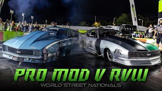 4 Car Shootout  Promod vs RVW  World Street Nationals XXXI [upl. by Eylrahc]