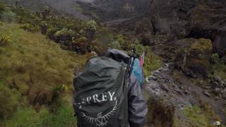 Kilimanjaro Day 4 Barranco Wall [upl. by Orazal]