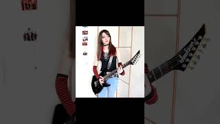 Chainsaw Gutsfuck  Mayhem  Guitar cover by Bea [upl. by Oirasec]