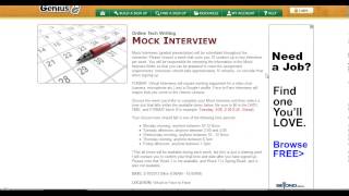 Tutorial  Using SignUpGenius to Schedule a Mock Interview [upl. by Flavius]