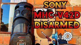 🔊SONY MHCV42D DESARMADO🪛 [upl. by Frasquito]