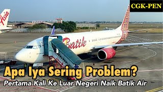 BATIK AIR Jakarta to Penang  Direct Flight [upl. by Aniaj394]