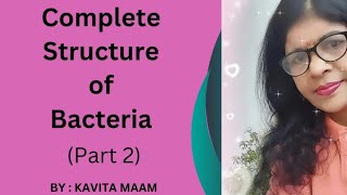 STRUCTURE OF BACTERIA FOR ALL EXAMNEET TGTPGTLTDSSBKVSNVS [upl. by Petulia]