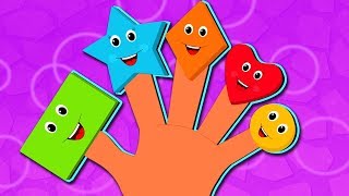 gia đình ngón tay hình dạng  vần trong Việt Nam  Nursery Rhymes  Shape Song  Shape Finger Family [upl. by Trik5]