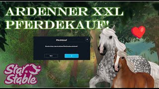 XXL ARDENNER PFERDEKAUF❤️😱  Star Stable Online [upl. by Beltran205]