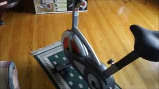 Stamina Indoor Pro Cycle Exercise Bike Review by RickKennedyFilms [upl. by Zandt469]