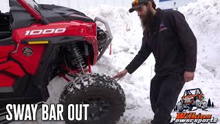 Why You Should Remove Your Sway Bar on Your Polaris RZR Side By Side  Technical Riding [upl. by Seni500]