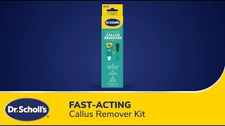 Dr Scholls® Callus Remover Gel Kit [upl. by Idihsar991]