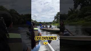 CHOCAMOS 😮CONTRA OTRA CANOA 🛶 valledelcauca lagunadesonso [upl. by Yoshiko]