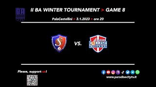 Highlights 2° BA Winter Tournament 2023  Game 8  College Novara vs Sp Bk Club Porto SantElpidio [upl. by Ahseenat]