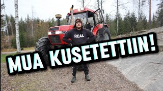 ALV PETOS HUIJAUS RIKOS TRAKTORI KAUPASSA [upl. by Clava38]