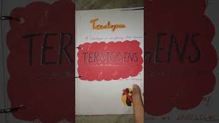 class 12 biology project effect of teratogens on embryo development 😍😍 [upl. by Rosaleen]