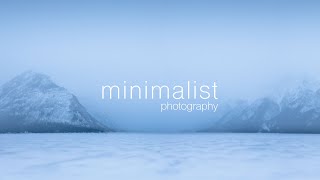 BANFF in the Winter  MINIMALIST photography [upl. by Mellisent811]