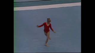 TC 1980 Olympics GDR Silvia Hindorff FX 9 80 [upl. by Aubrey]