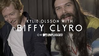 Biffy Clyro Interview with Kylie Olsson  MTV Unplugged Exclusive [upl. by Ednalrim218]