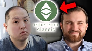 CHARLES HOSKINSON JOINS ETHEREUM CLASSIC [upl. by Tamra]