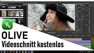 Videos kostenlos schneiden mit Olive  Programm Einführung Deutsch [upl. by Tessil]