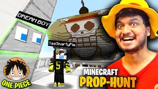 Minecraft Prop Hunt on One Piece Map ftYesSmartyPie DREAMBOYYT Himlands Hide and Seek [upl. by Paterson]