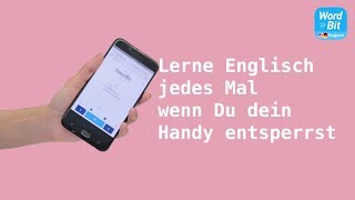 Lerne Englisch jedes Mal wenn Du dein Handy entsperrst  WordBit Englisch💚 [upl. by Nnyledam615]