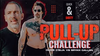 100 PullUp Challenge  Quick amp Dirty w Chris DElia amp Bryan Callen [upl. by Adiela464]