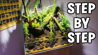 Making A Jungle AquaTerrarium With Natural Forest Materials [upl. by Fitzpatrick]