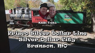 Frisco Silver Dollar Line Railroad Silver Dollar City  Branson MO [upl. by Maxey119]