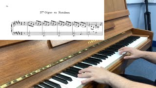 JeanPhilippe Rameau Suite in E minor 2ème Gigue en Rondeau [upl. by Akcimehs365]