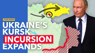 Ukraine’s Kursk Incursion Continues Can Russia Halt It [upl. by Llertnor]