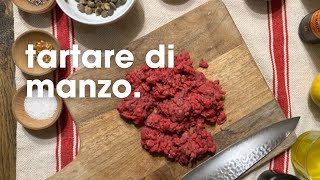 TARTARE DI MANZO [upl. by Meelak]