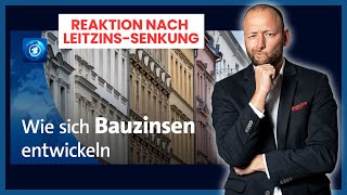 Entwicklung der Bauzinsen 2024 baufinanzierung [upl. by Hett]