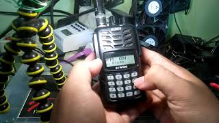 Cara setting radio fm ht alinco djw500  alinco dualband [upl. by Yzeerb]