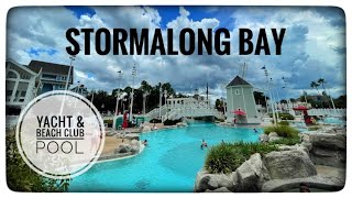 STORMALONG BAY  YACHT amp BEACH CLUB RESORT POOL  The Best Pool in Disney World [upl. by Sezen]